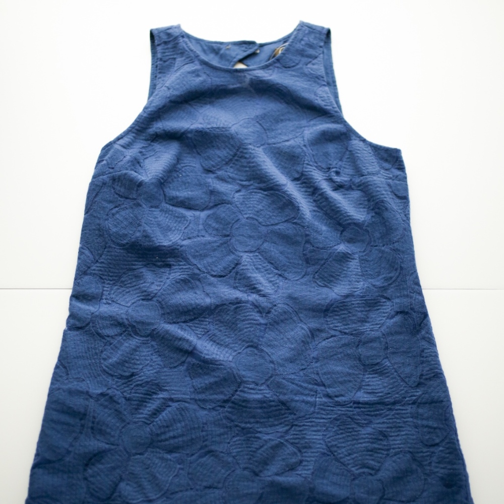 Tommy Bahama Blue Shift Dress XXS